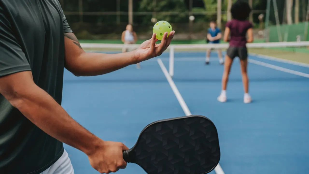 Residents playing pickleball, an active lifestyle near Hougang Central